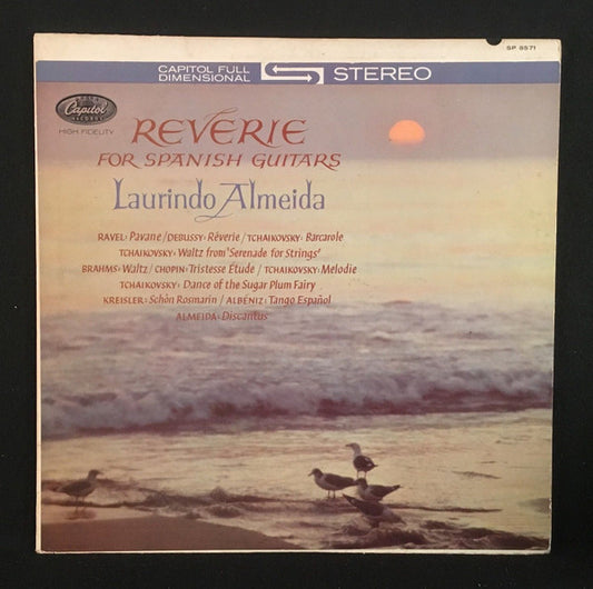 Laurindo Almeida : Reverie For Spanish Guitars (LP, Album, Scr)