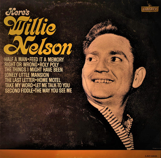 Willie Nelson : Here's Willie Nelson (LP, Album, Mono)