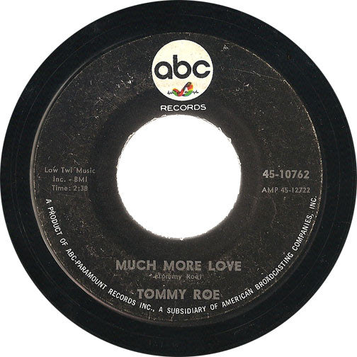Tommy Roe : Sweet Pea / Much More Love (7", Single)