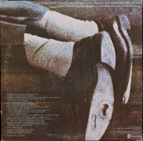 Steely Dan : The Royal Scam (LP, Album, San)