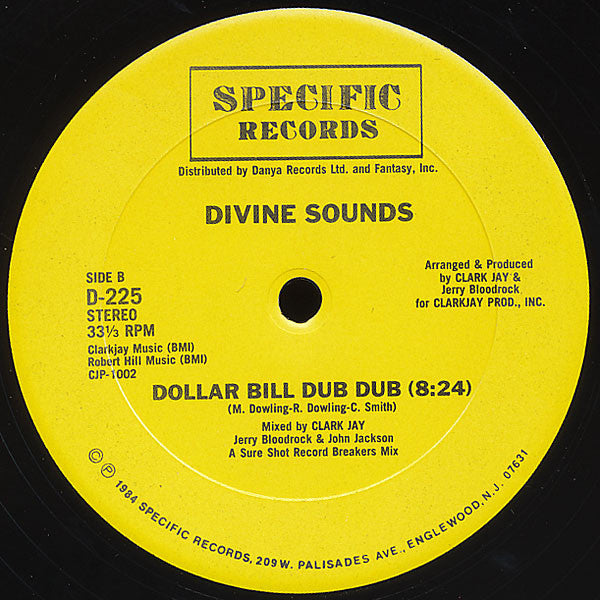 Divine Sounds : What People Do For Money (12")