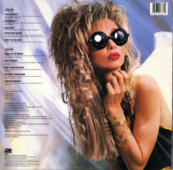 Stacey Q : Better Than Heaven (LP, Album, Spe)