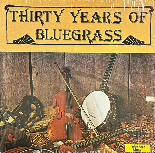 Various : Thirty Years Of Bluegrass (2xLP, Comp, Red)