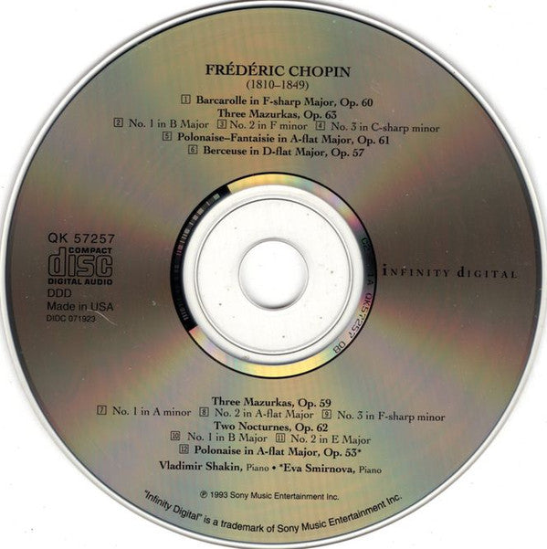 Chopin* : Mazurkas | Nocturnes | Polonaises (CD)