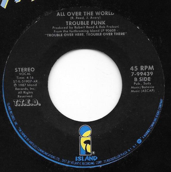 Trouble Funk : Woman Of Principle (7", Spe)