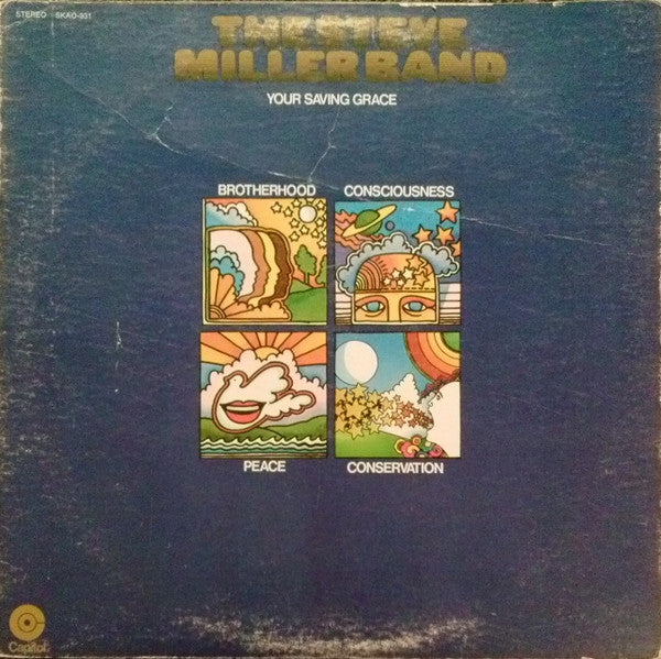 Steve Miller Band : Your Saving Grace (LP, Album, Win)