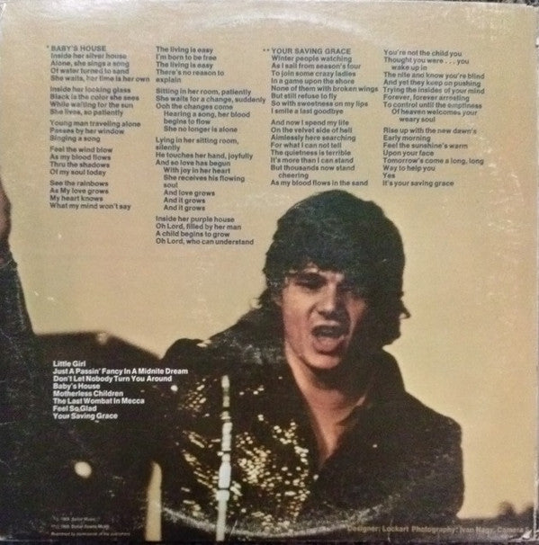 Steve Miller Band : Your Saving Grace (LP, Album, Win)