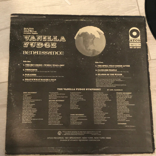 Vanilla Fudge : Renaissance (LP, Album)