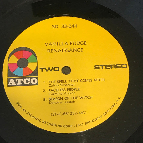 Vanilla Fudge : Renaissance (LP, Album)