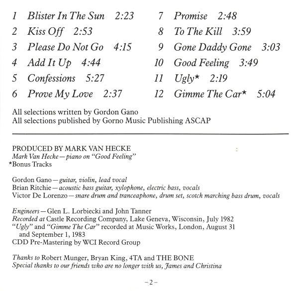 Violent Femmes : Violent Femmes (CD, Album, RE, SRC)