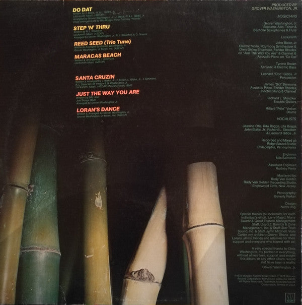 Grover Washington, Jr. : Reed Seed (LP, Album)