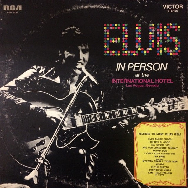 Elvis* : Elvis In Person At The International Hotel Las Vegas, Nevada (LP, Album)