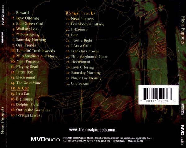 Meat Puppets : Meat Puppets (CD, Album, Enh, RE, RM)