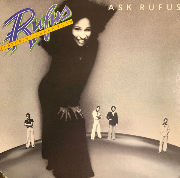 Rufus Featuring Chaka Khan* : Ask Rufus (LP, Album, Ter)