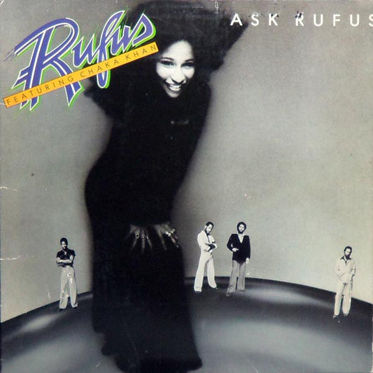 Rufus Featuring Chaka Khan* : Ask Rufus (LP, Album, Ter)