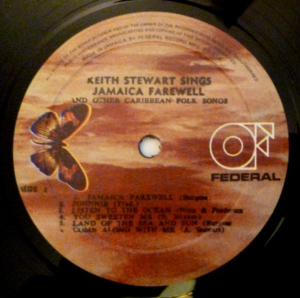 Keith Stewart : Jamaica Farewell (LP, Album)