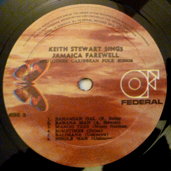 Keith Stewart : Jamaica Farewell (LP, Album)