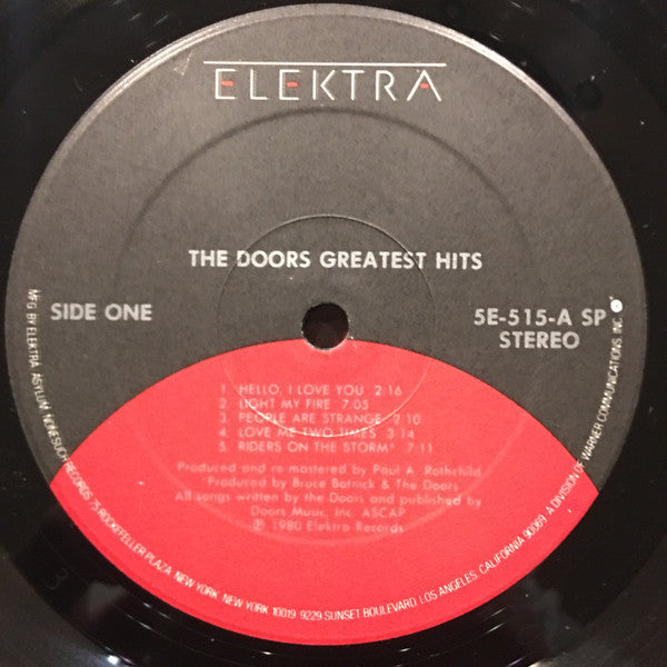 The Doors : Greatest Hits (LP, Comp, RE, SP)