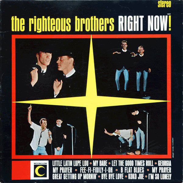 The Righteous Brothers : Right Now! (LP, Album, Mon)