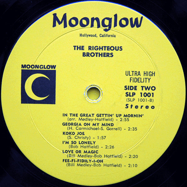 The Righteous Brothers : Right Now! (LP, Album, Mon)