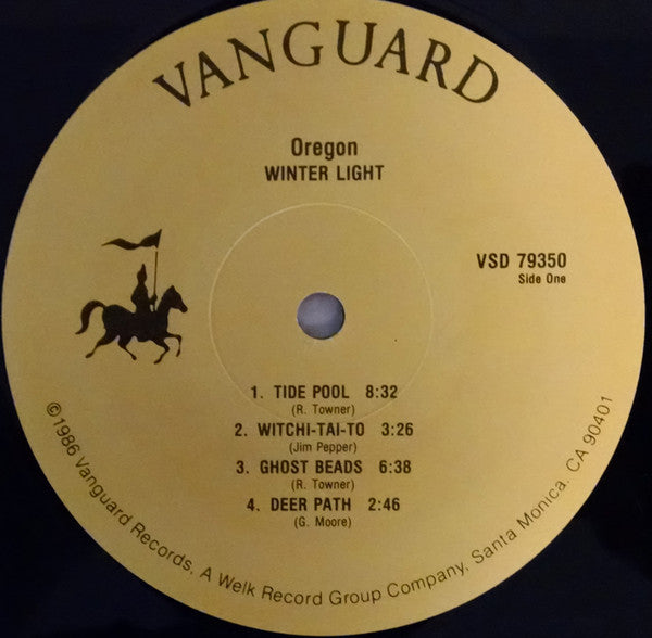 Oregon : Winter Light (LP, Album, RE)