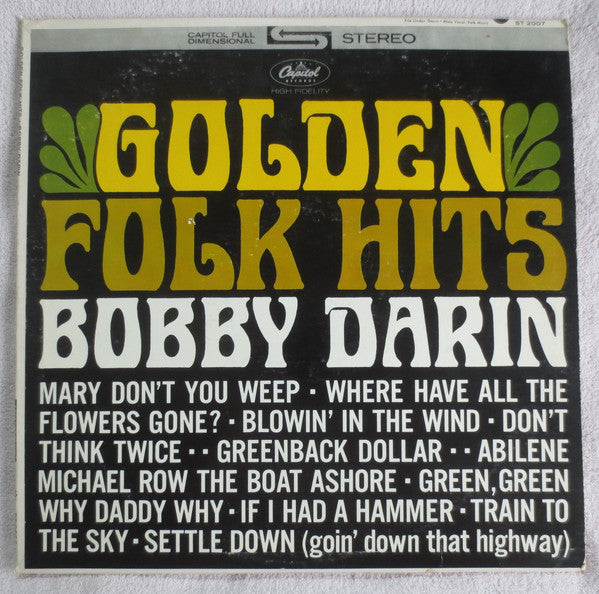 Bobby Darin : Golden Folk Hits (LP, Album)