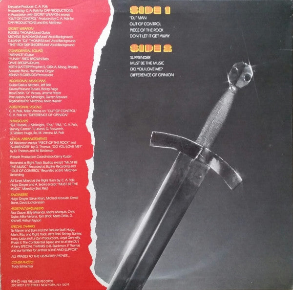 Secret Weapon (2) : Secret Weapon (LP, Album)
