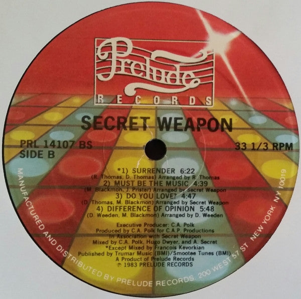 Secret Weapon (2) : Secret Weapon (LP, Album)