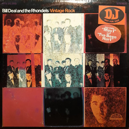Bill Deal And The Rhondels* : Vintage Rock (LP, Promo)