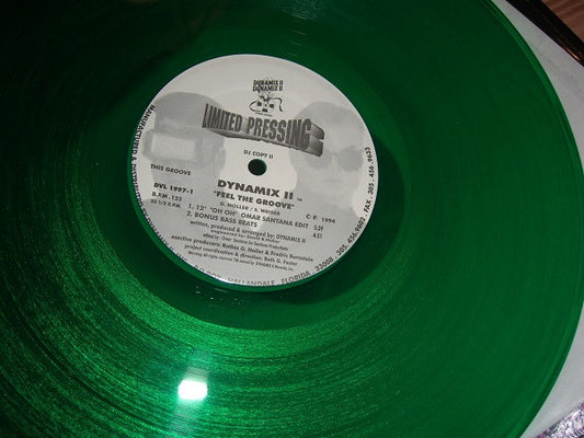 Dynamix II : Feel The Groove (12", Ltd, Cle)