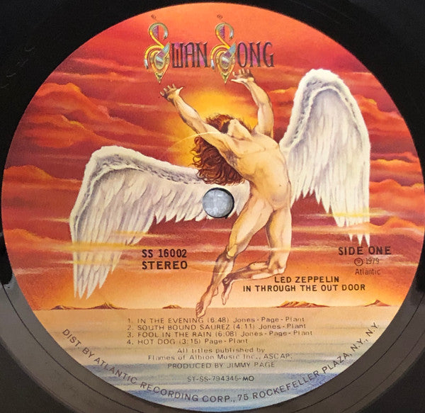 Led Zeppelin : In Through The Out Door (LP, Album, "E")