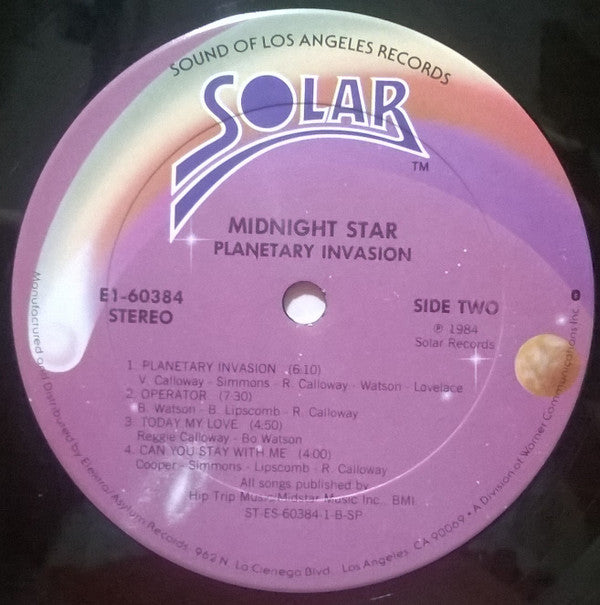 Midnight Star : Planetary Invasion (LP, Album)