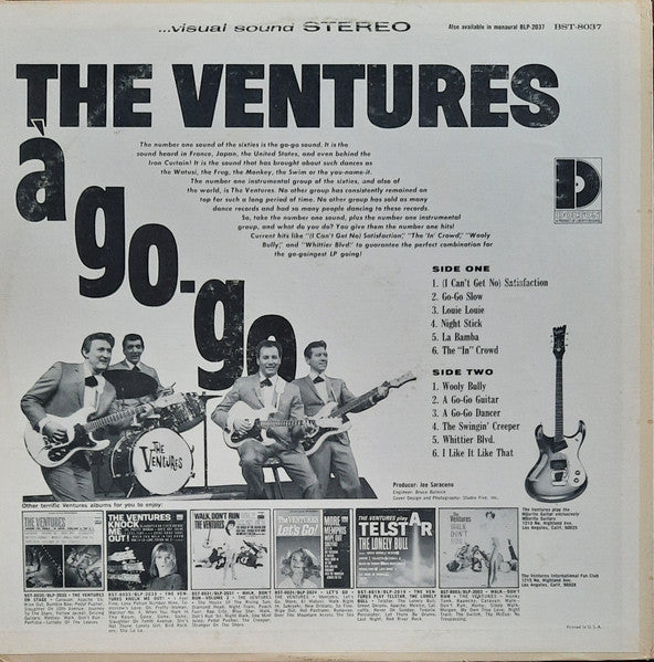 The Ventures : À Go-Go (LP, Album, Ind)