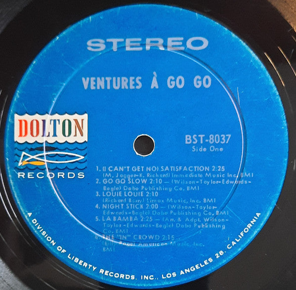 The Ventures : À Go-Go (LP, Album, Ind)