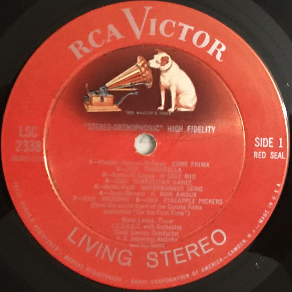 Mario Lanza, Zsa Zsa Gabor (2), Kurt Kasznar, Johanna Von Koszian* : For The First Time (LP, Album, Sha)