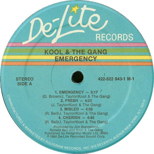 Kool & The Gang : Emergency (LP, Album, 53 )
