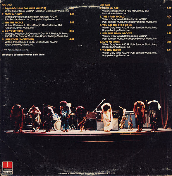 Gary Toms Empire : 7-6-5-4-3-2-1 Blow Your Whistle (LP, Album, Uni)