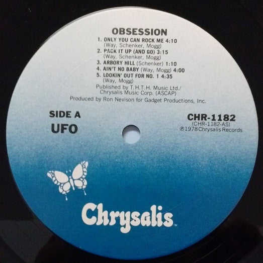 UFO (5) : Obsession (LP, Album, San)