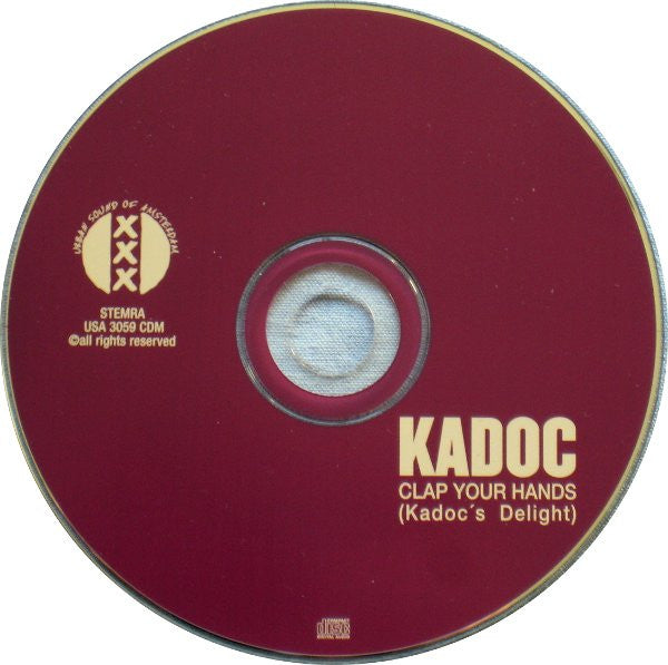 Kadoc : Clap Your Hands (Kadoc's Delight) (CD, Single)