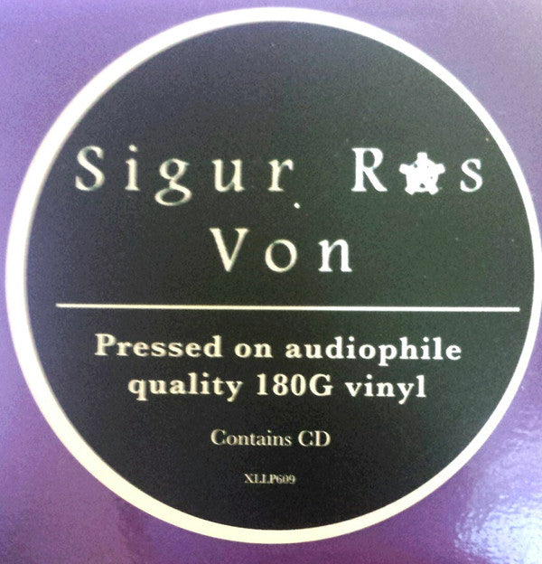 Sigur Rós : Von (2xLP, Album, RE, 180 + CD, Album, RE)