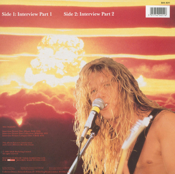 Metallica : The End Of The World As We Know It : The Metallica Interviews Vol. 1 (12", Ltd, Unofficial, Gre)