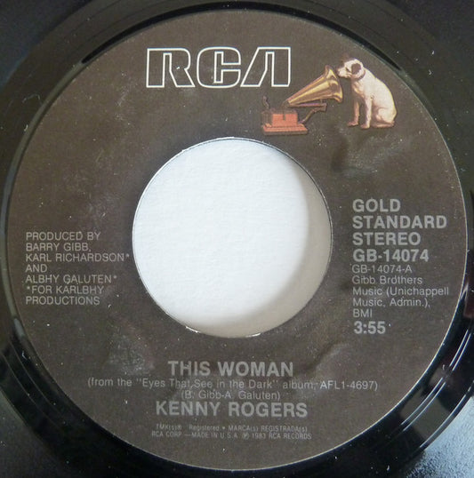 Kenny Rogers : This Woman (7")