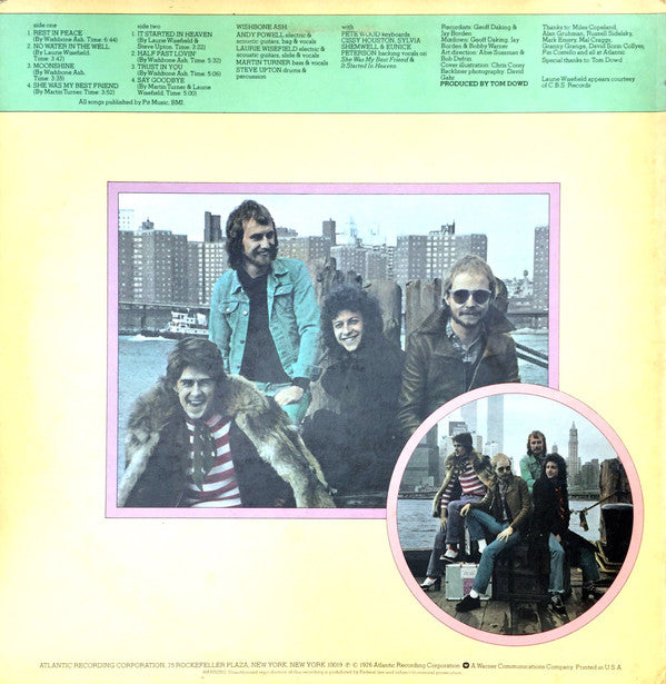 Wishbone Ash : Locked In (LP, Album, Ric)