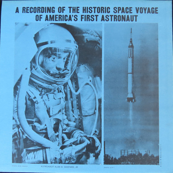No Artist : 9:34 A.M., E.S.T. May 5, 1961 A Recording Of The Historic Space Voyage Of America's First Astronaut (LP, Mono, Blu)