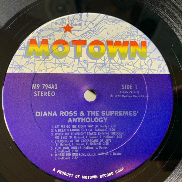 Diana Ross And The Supremes* : Anthology (3xLP, Comp, Club, RP)