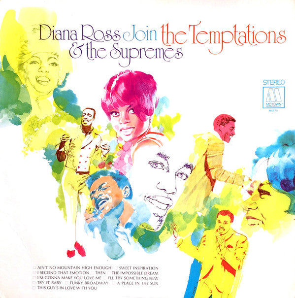 Diana Ross & The Supremes* & The Temptations : Diana Ross & The Supremes Join The Temptations (LP, Album)