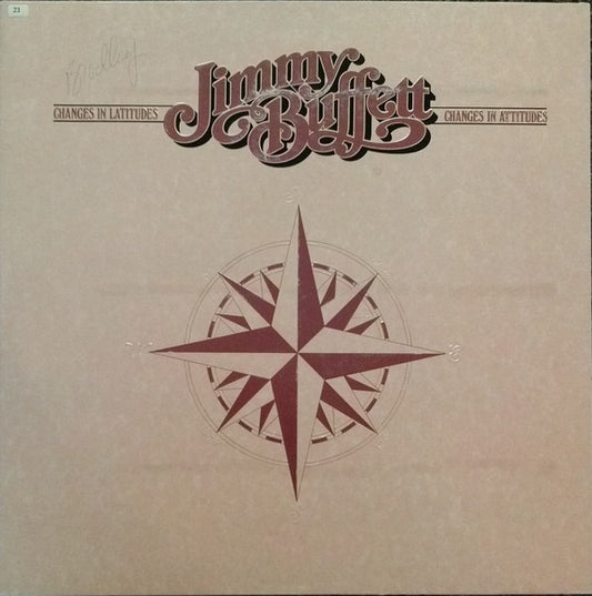 Jimmy Buffett : Changes In Latitudes, Changes In Attitudes (LP, Album, M/Print, Kee)