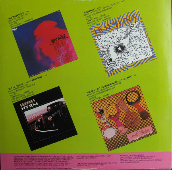 Hot Tuna : Final Vinyl (LP, Comp)