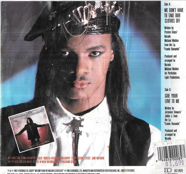 Jermaine Stewart : We Don't Have To Take Our Clothes Off (7", Single)