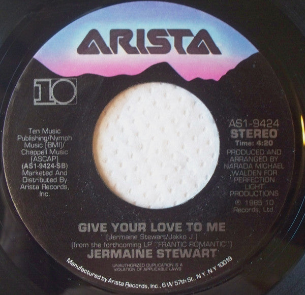 Jermaine Stewart : We Don't Have To Take Our Clothes Off (7", Single)